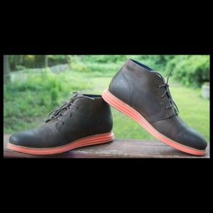 Cole Haan Men's Lunargrand Chukka 10.5M Brown